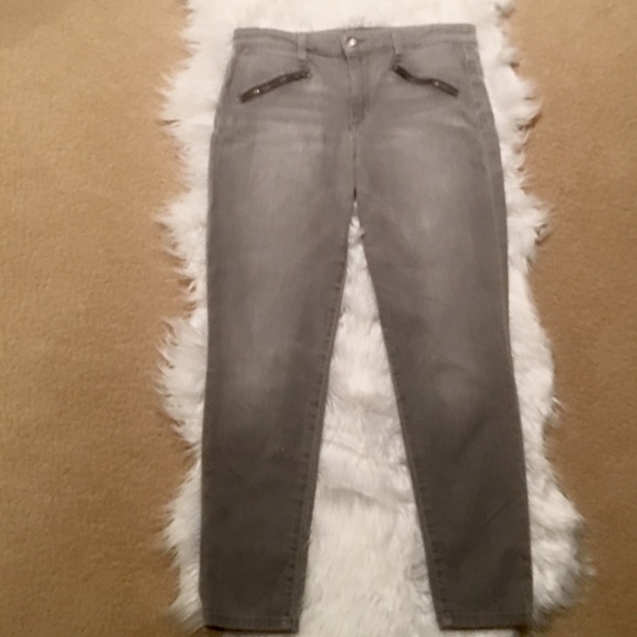 Joe's Jeans Denim - Joes Jeans Gray Skinny Ankle Denim Jeans